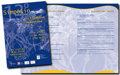 Forum Hematologico do Norte - Brochura 2011